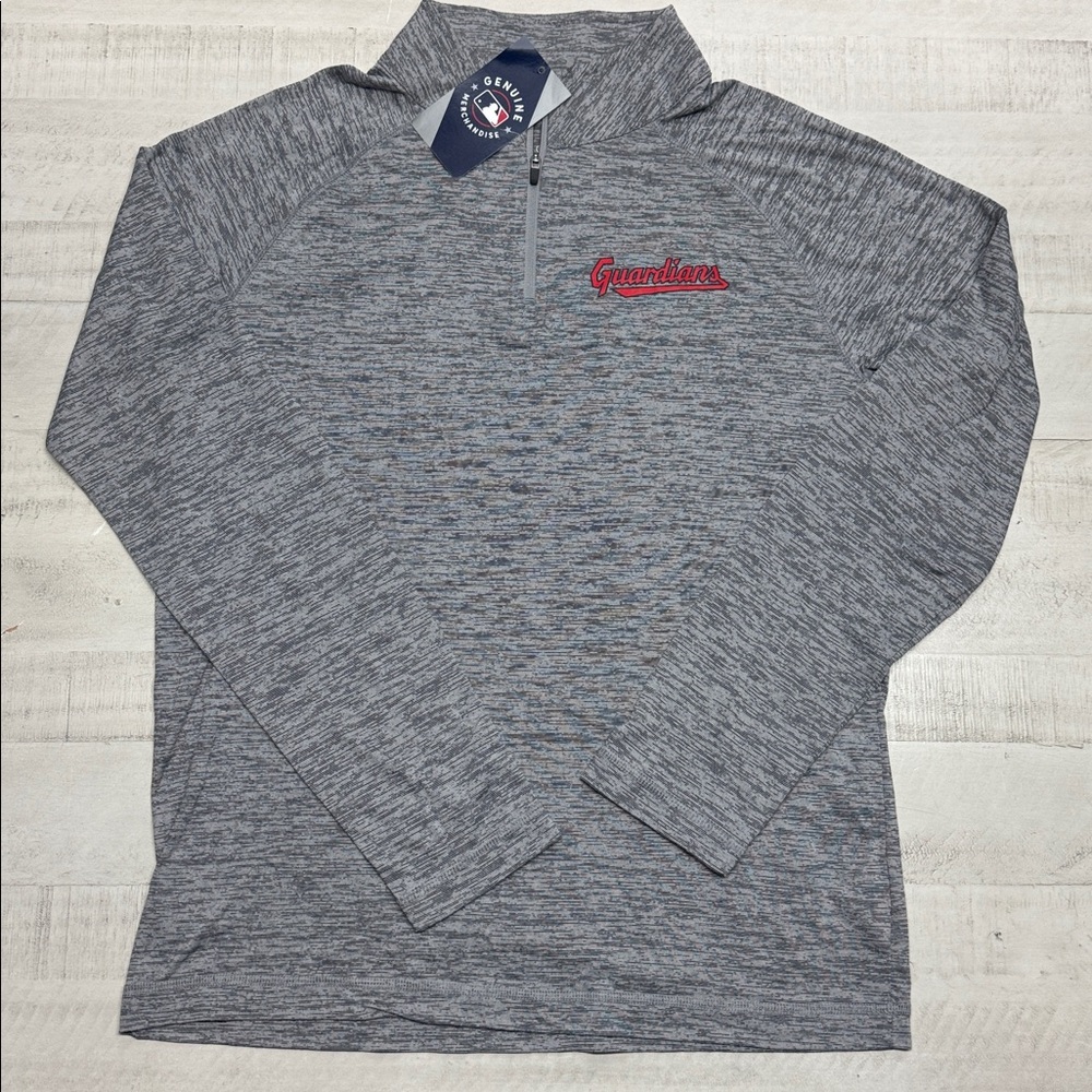 guardians mens Quarter Zip Long Sleeve Shirt nwt